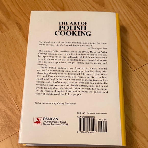 The Art of Polish Cooking by Alina Żerańska - Yellow Hardcover - Picture 2 of 6